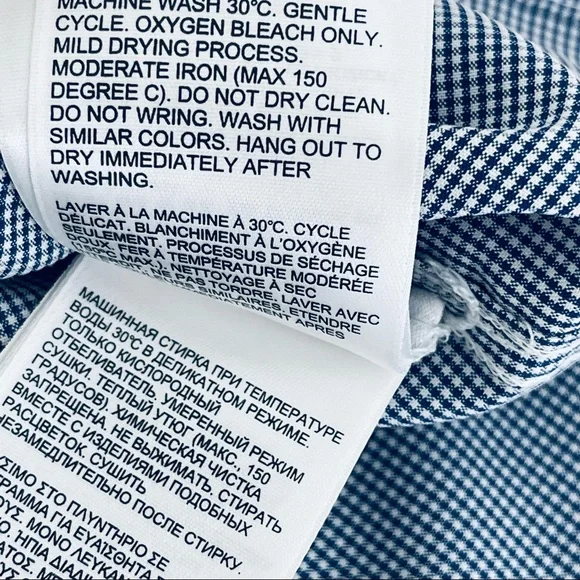 QUIKSILVER button down shirt Casual short sleeve shirt Men’s blue white XL - Picture 8 of 11